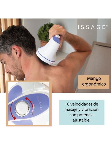 REUset Soutien-Gorge De Massage par Vibration Électrique,Chauffage À Trois  Niveaux,Conception Respirante,Masseur Portable,Violet,Plug