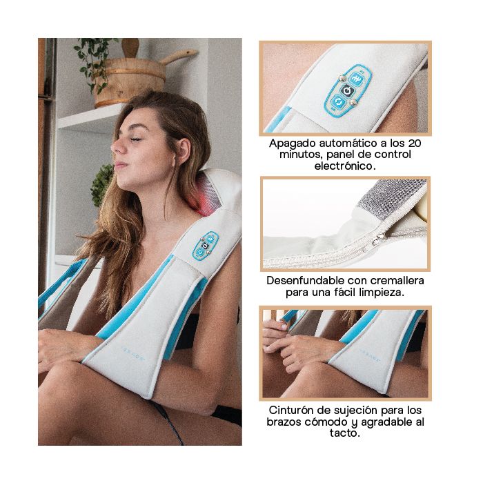 ISSAGE - MAXAGE TECH II - Cervical massager with Shiatsu manual effect